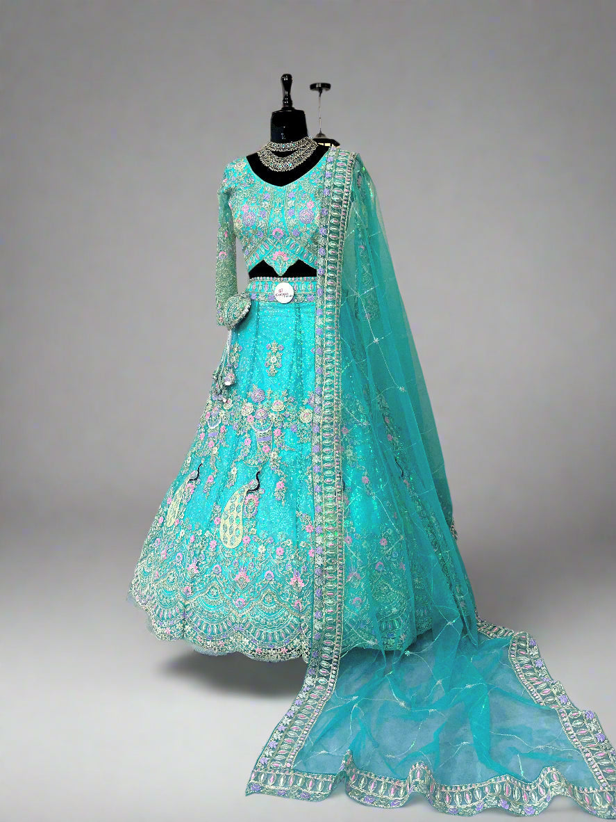 Rama colour premium Coding Sequins work and designer blouse perfect fit for you\