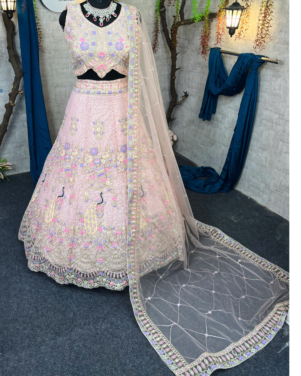 Pink colour premium Coding Sequins work and designer blouse perfect fit for you