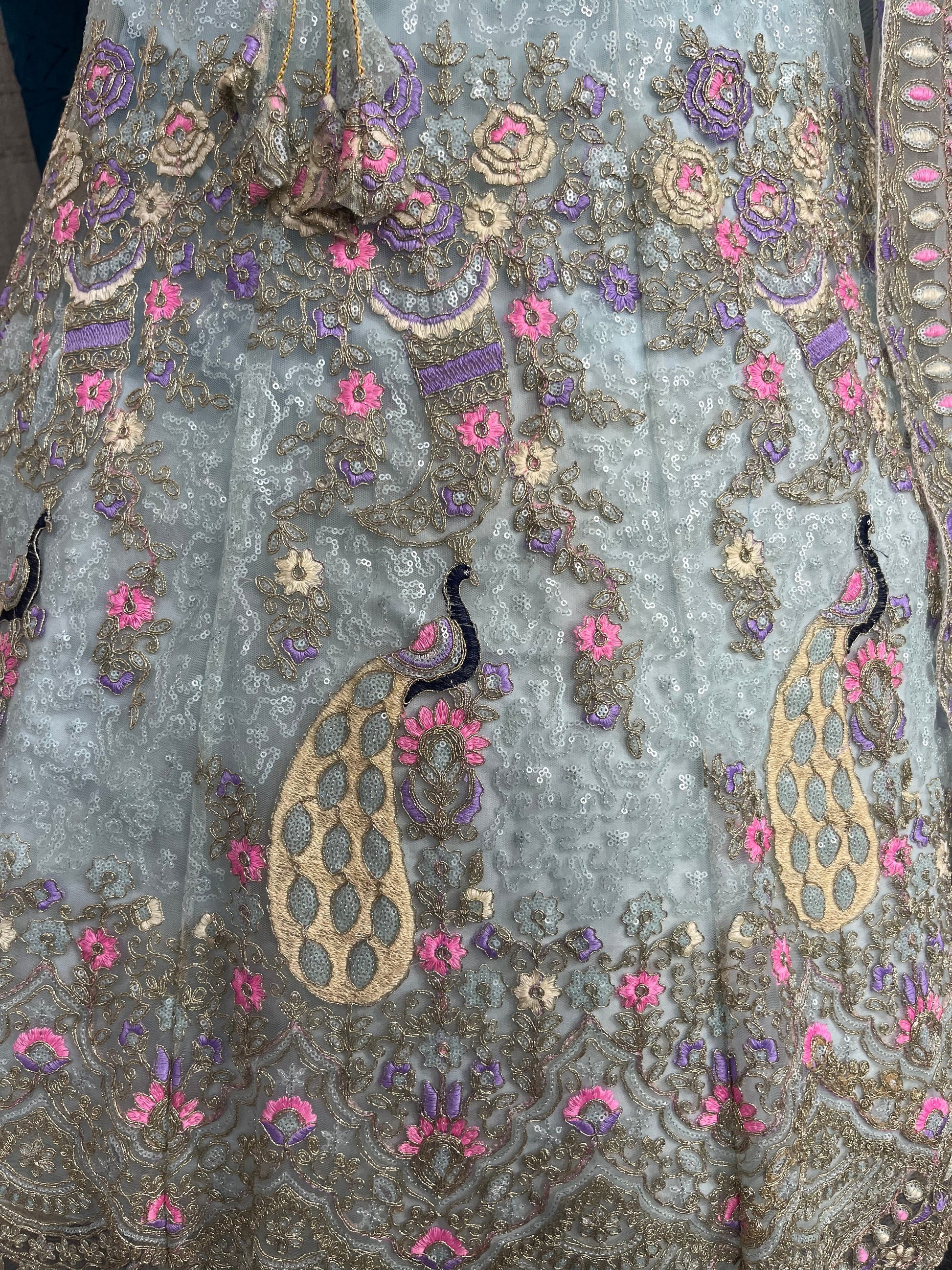 premium Lehenga Coding Sequins work and designer blouse perfect fit for you