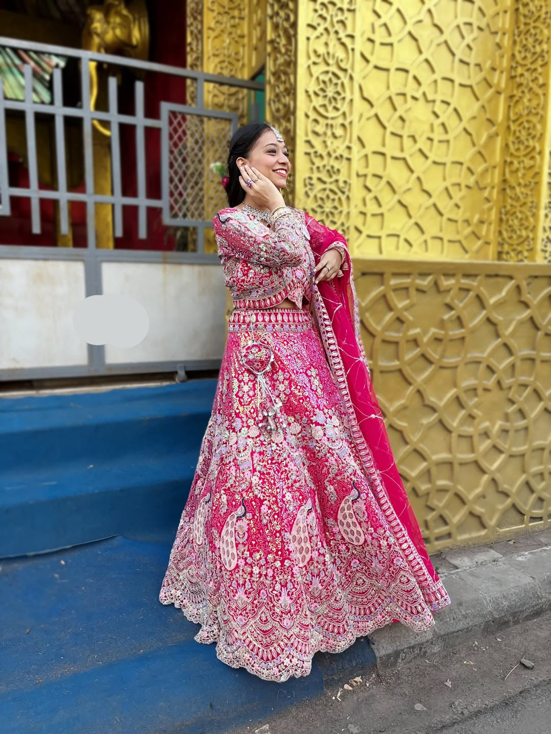 Rani colour premium Coding Sequins work and designer blouse perfect fit for you