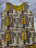Women's 3 Piece Pure Cotton Printed Suit – Kurta with Embroidery, Bottom & Dupatta"