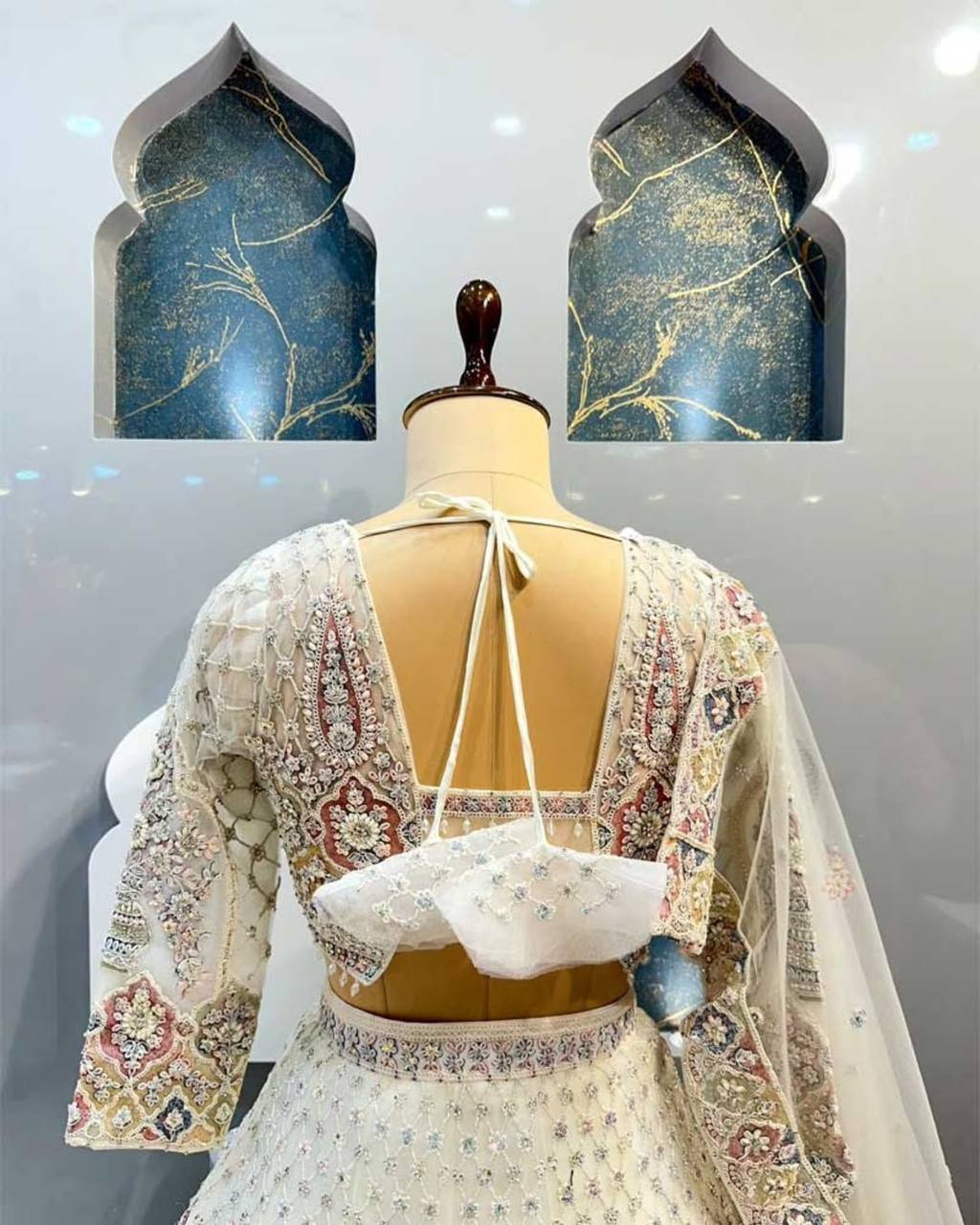 Designer Embroidered Lehenga Set with Sequins & Dupatta – Perfect for Weddings & Parties