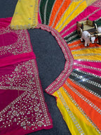 Rang Mahal Mirrorwork Multi-Panel Lehenga Choli