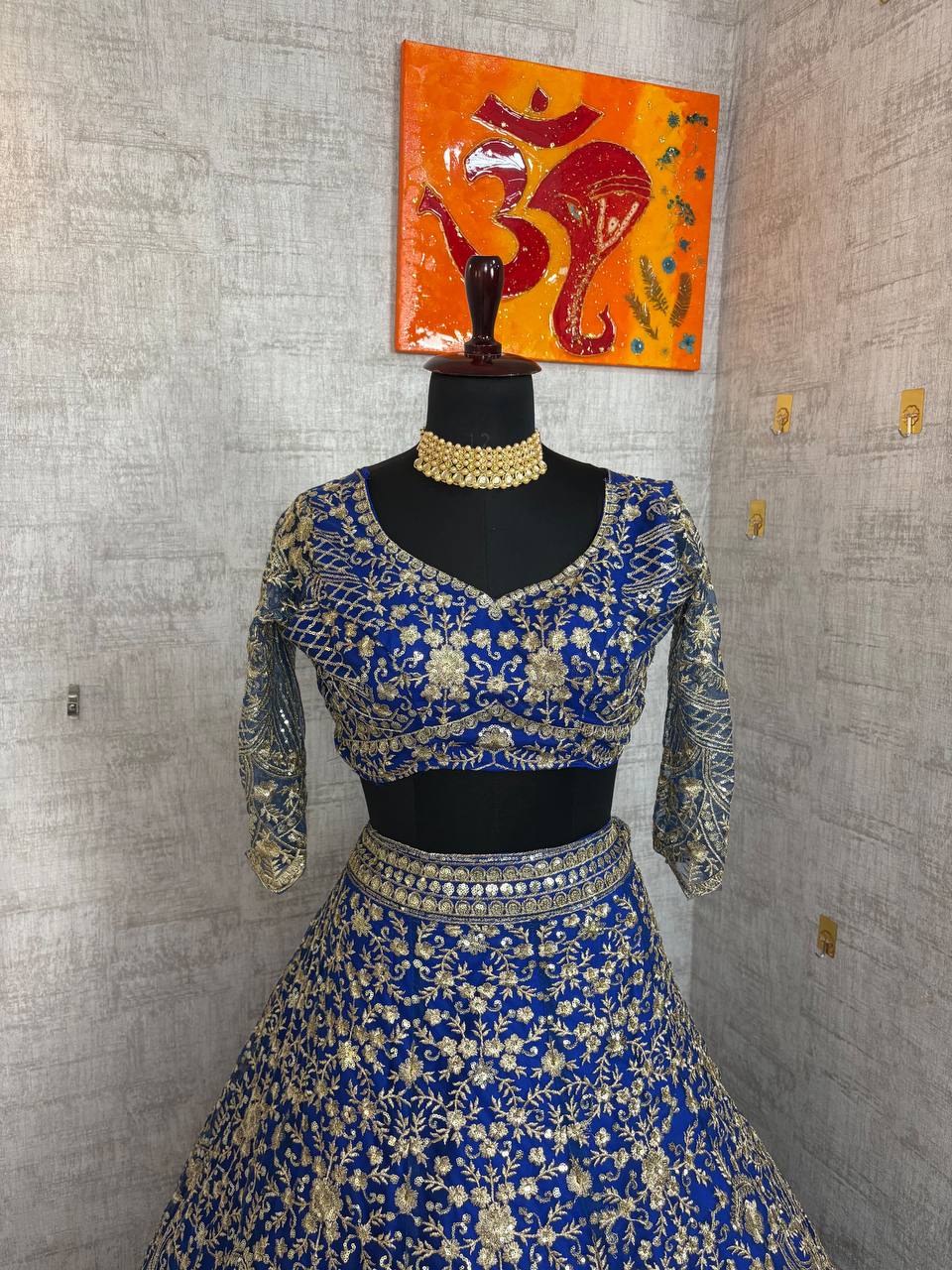 Women's Twinkle Silk Lehenga Choli - Sequins & Embroidery Work