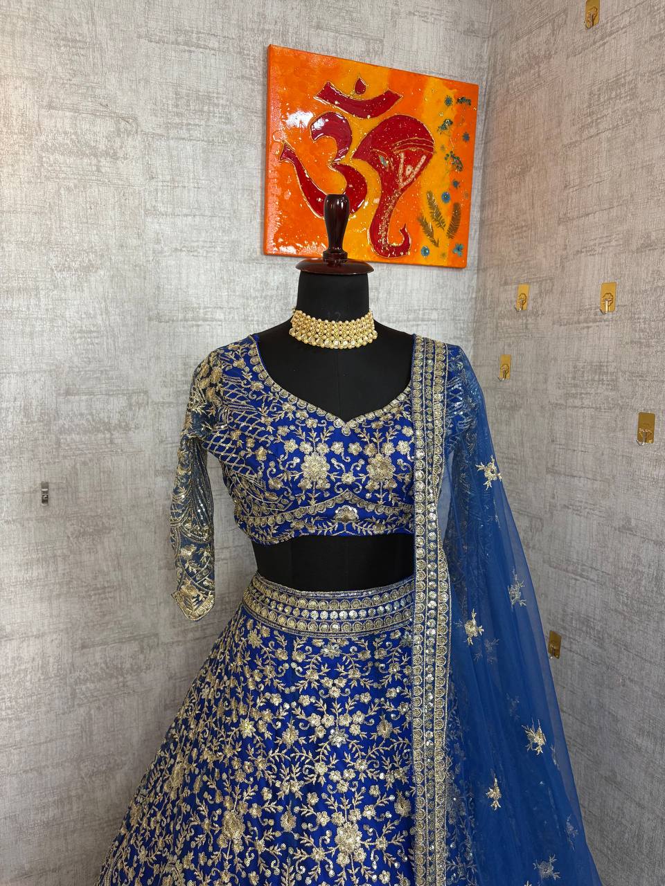Women's Twinkle Silk Lehenga Choli - Sequins & Embroidery Work