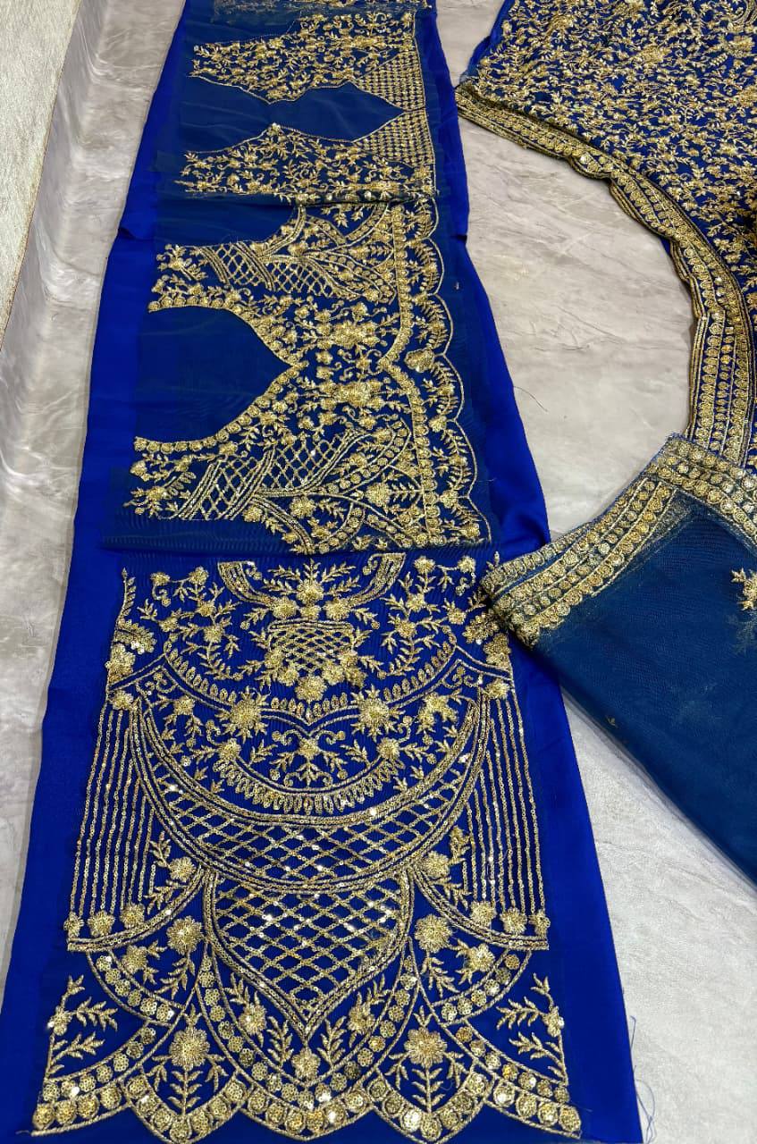 Women's Twinkle Silk Lehenga Choli - Sequins & Embroidery Work