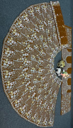 Lehenga Choli with Butterfly & Floral Sequins Embroidery