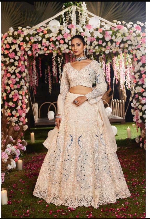Soft Butterfly Net Lehenga with Coding Sequins Work – Wedding & Party Wear |