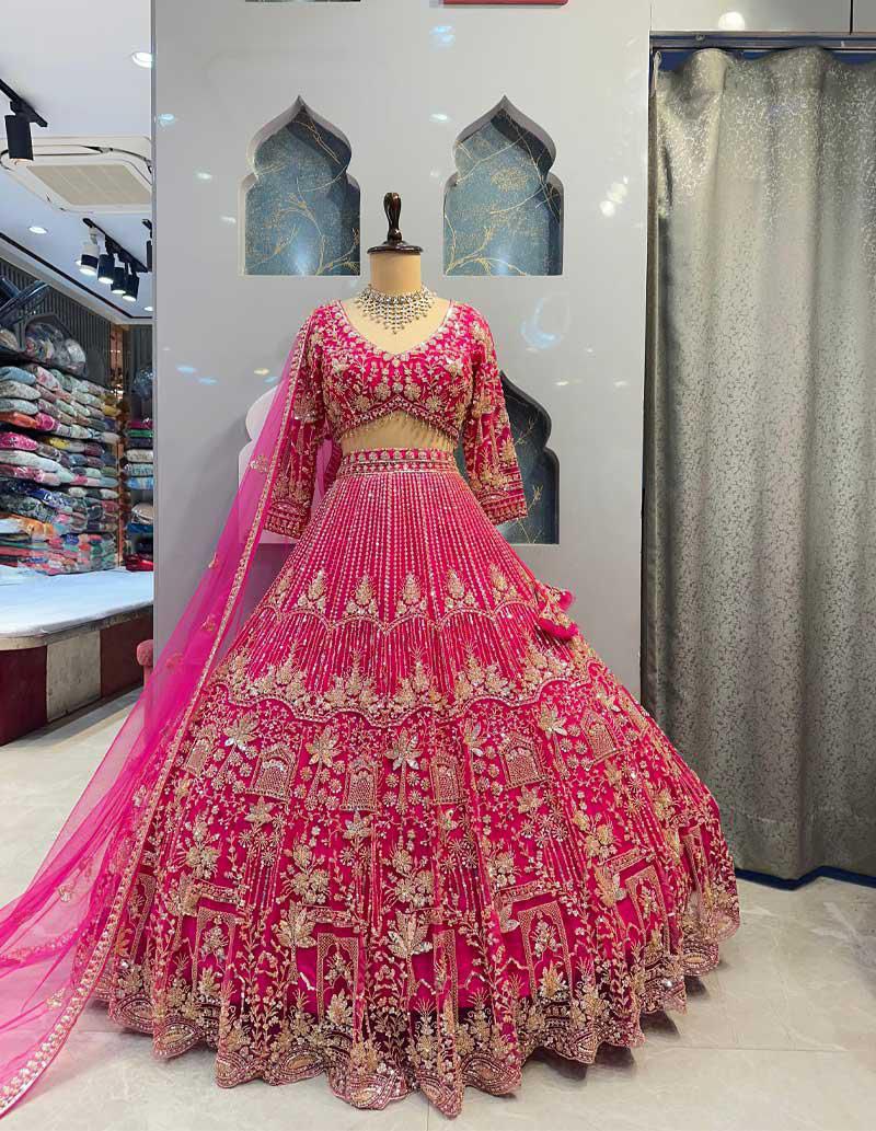 Premium Soft Net Lehenga Choli with Coding Sequins & Dupatta – Glamorous Ethnic Ensemble