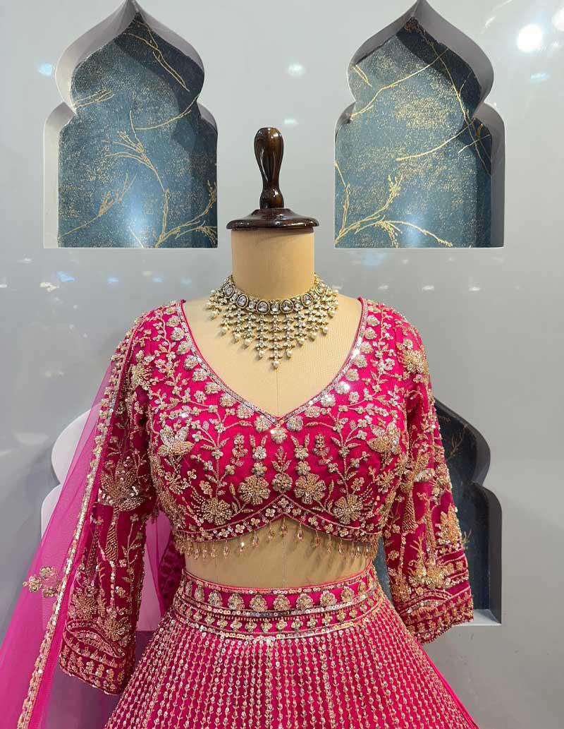 Premium Soft Net Lehenga Choli with Coding Sequins & Dupatta – Glamorous Ethnic Ensemble