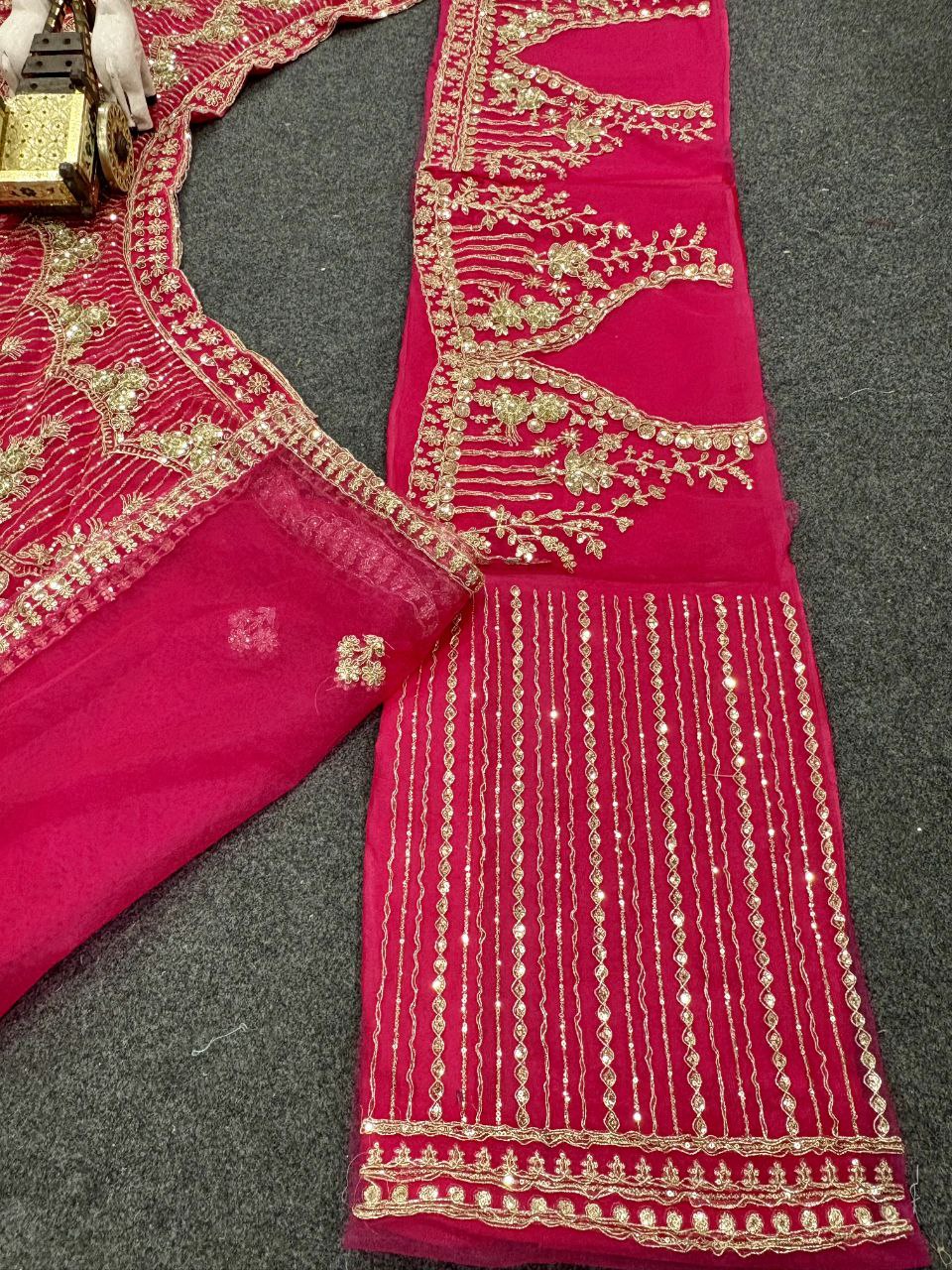 Premium Soft Net Lehenga Choli with Coding Sequins & Dupatta – Glamorous Ethnic Ensemble