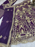 Premium Soft Net Lehenga Choli with Sequins & Embroidery Work