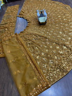 Elegant Soft Net Lehenga Choli withK Floral Embroidery