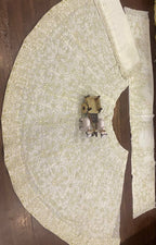 Ivory Grace Sequins & Thread Embroidered Lehenga Choli