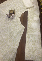 Ivory Grace Sequins & Thread Embroidered Lehenga Choli