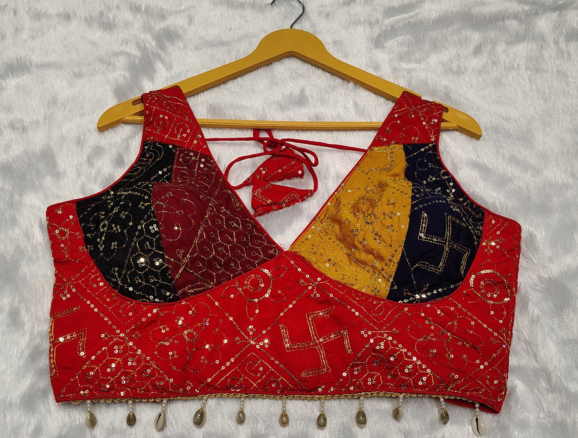 ✨ "Navratri Special Sequins & Kodi Lace Lehenga Choli (Stitched) | 6-7 Meter Flair | Garba Dance Wear 👑"