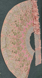 Blush Pink Floral Sequin Embroidered Lehenga Choli