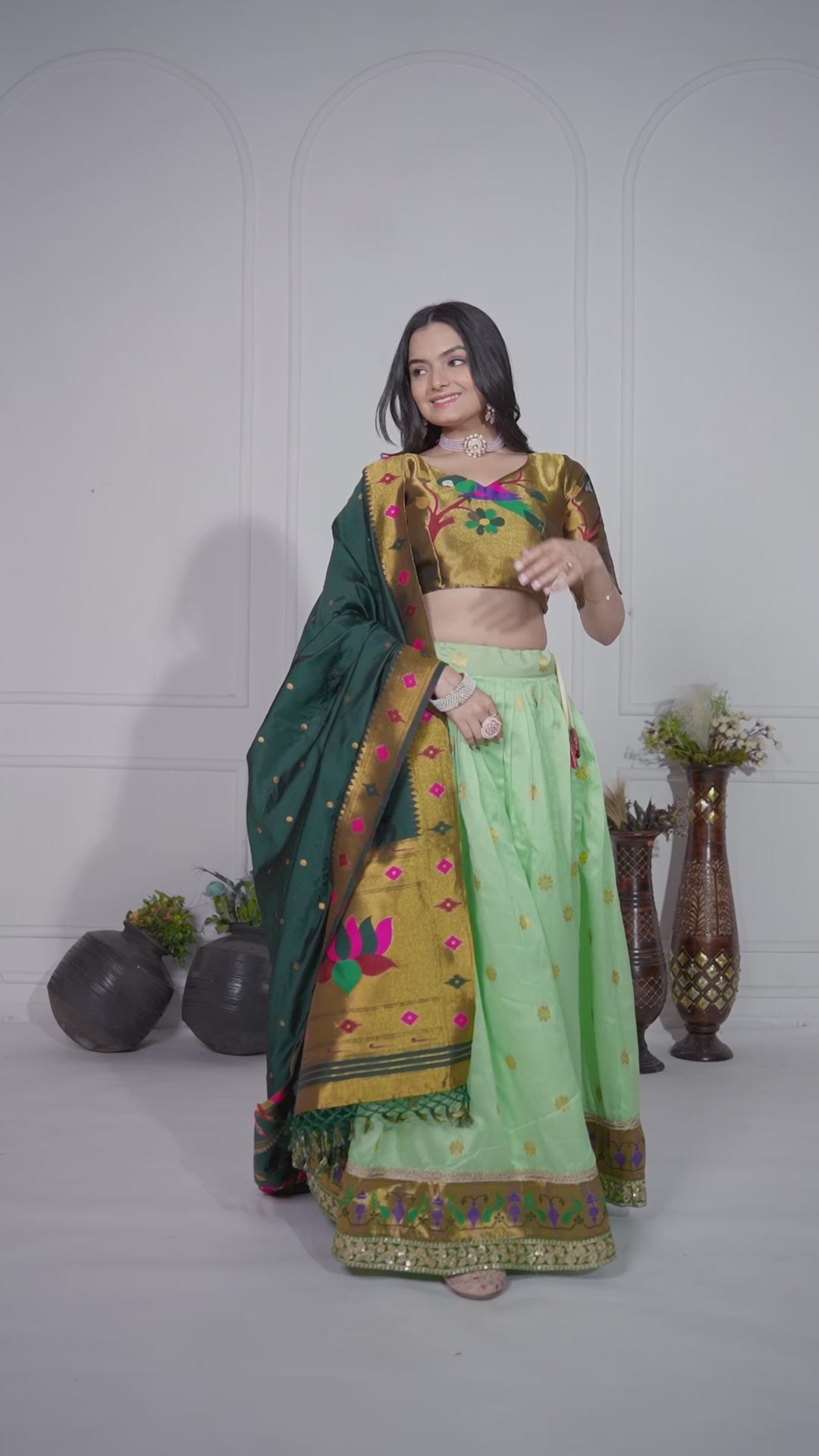 ✨ "Heavy Jacquard Lichi Silk Lehenga Choli with Zari Weaving (Stitched Upto Size 44) | Wedding & Party Wear 🌹"