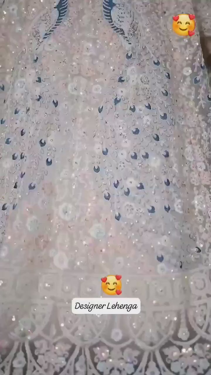 Soft Butterfly Net Lehenga with Coding Sequins Work – Wedding & Party Wear |