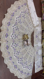 Lavender Royal Heritage Embroidered Lehenga Choli